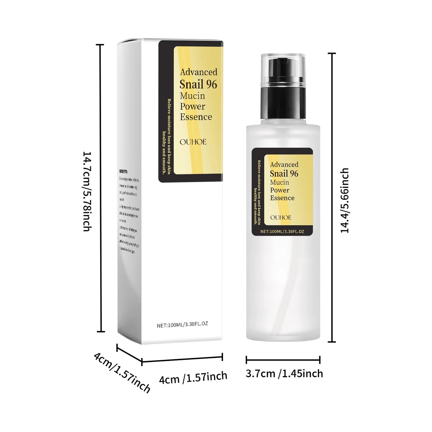 Snail 96 Mucin Power Essence Hydrating Booster