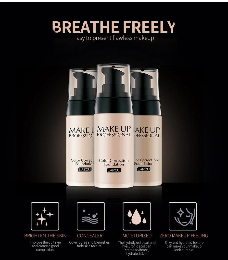 LAIKOU Makeup Base Face Liquid Foundation