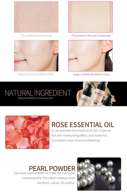 LAIKOU Makeup Base Face Liquid Foundation