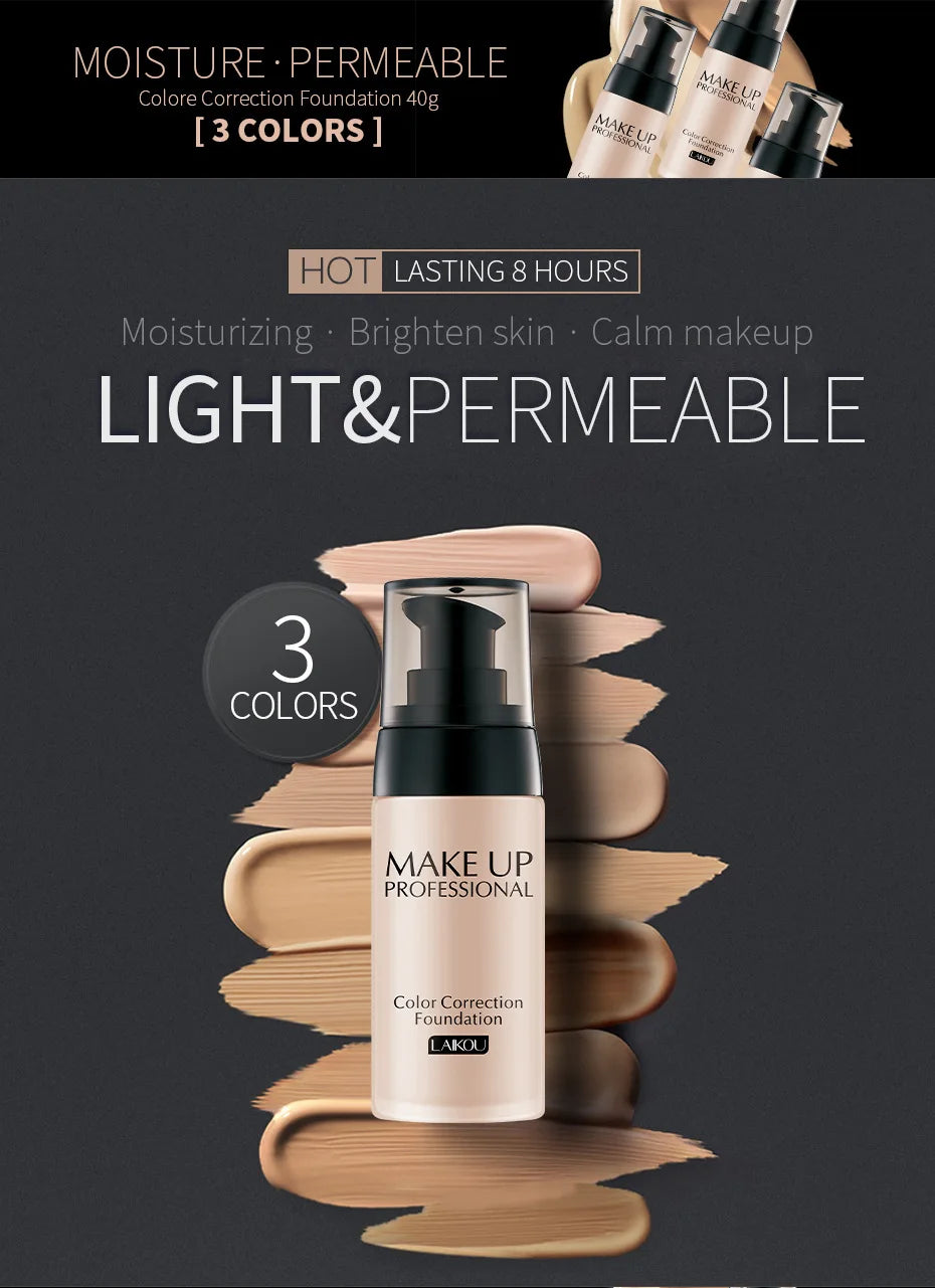 LAIKOU Makeup Base Face Liquid Foundation