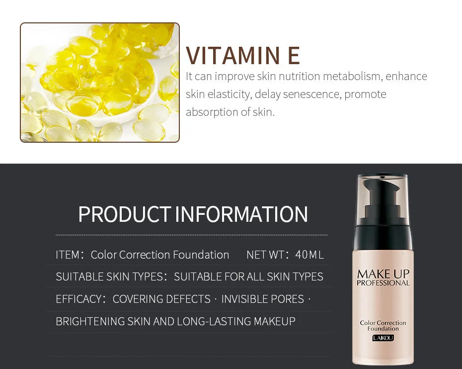 LAIKOU Makeup Base Face Liquid Foundation