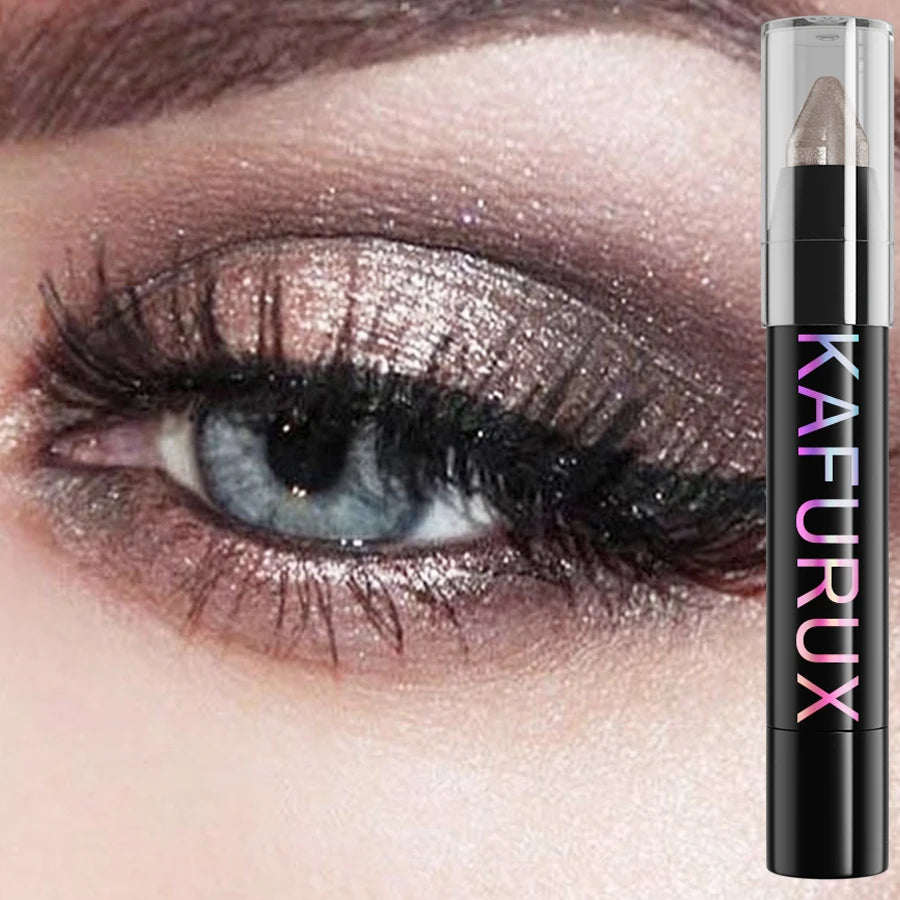 Pearlescent Glitter Eyeshadow Eyeliner Pencil