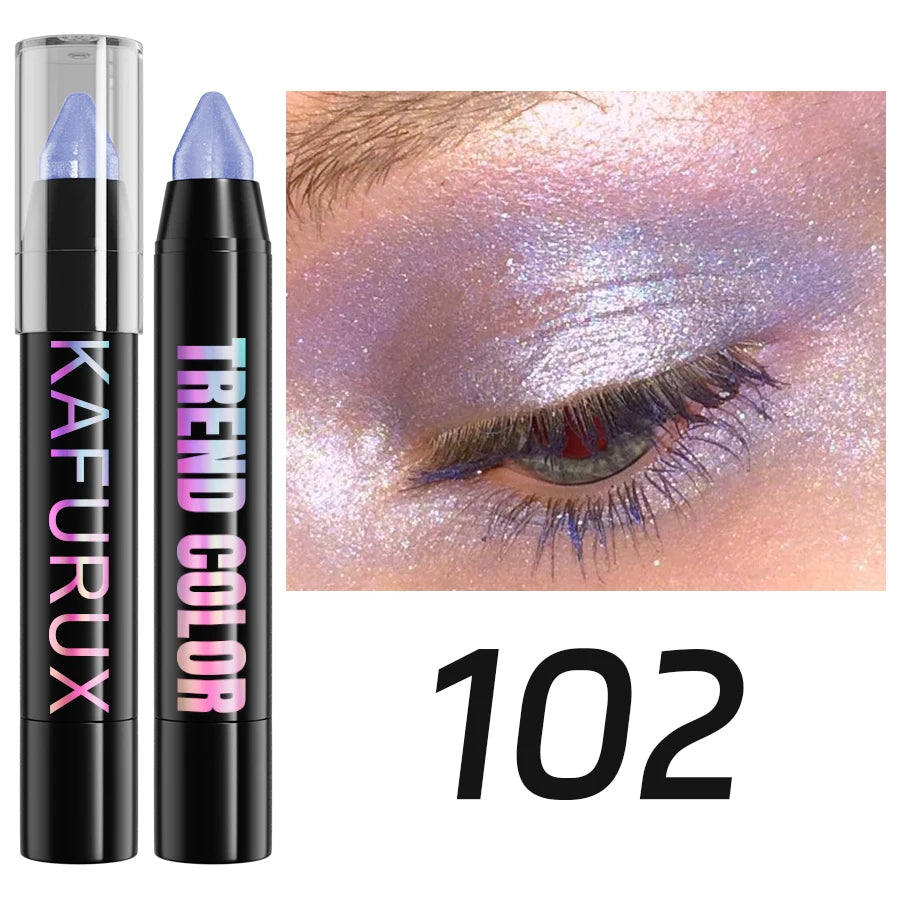 Pearlescent Glitter Eyeshadow Eyeliner Pencil