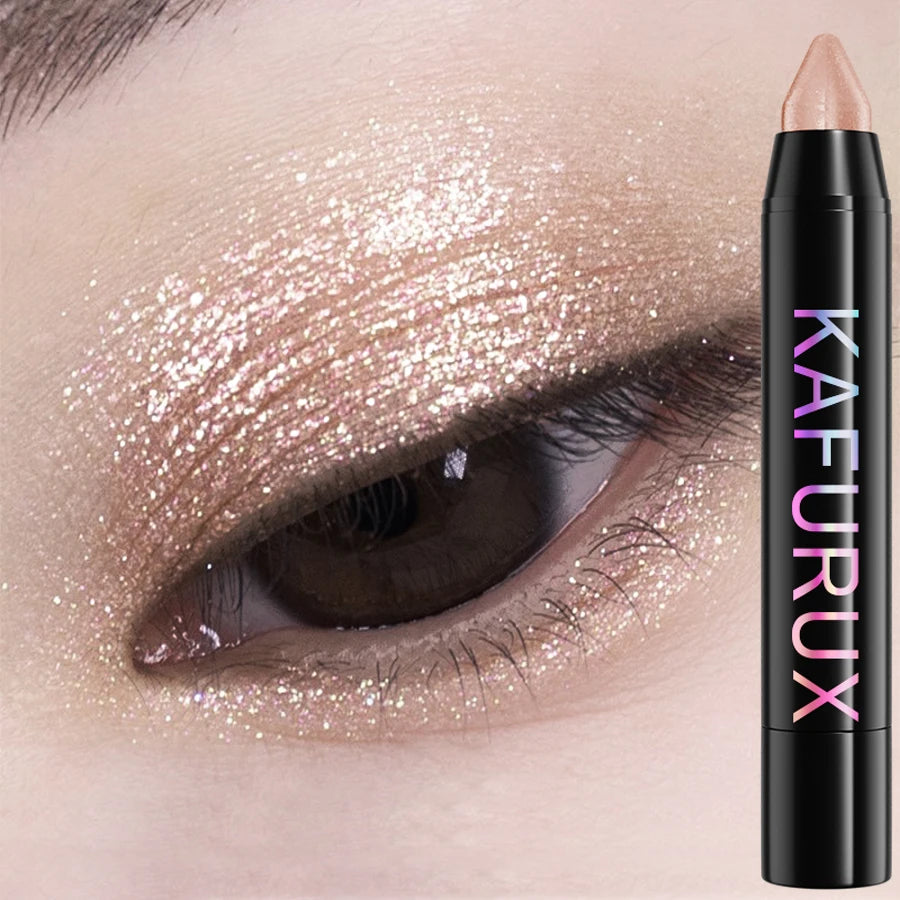 Pearlescent Glitter Eyeshadow Eyeliner Pencil