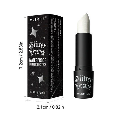 7 Colors Glitter Lipstick Waterproof