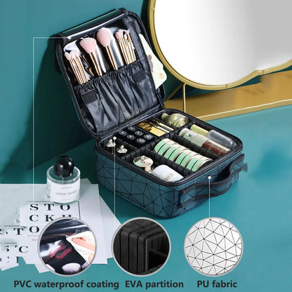 PU Leather Profession Makeup Case