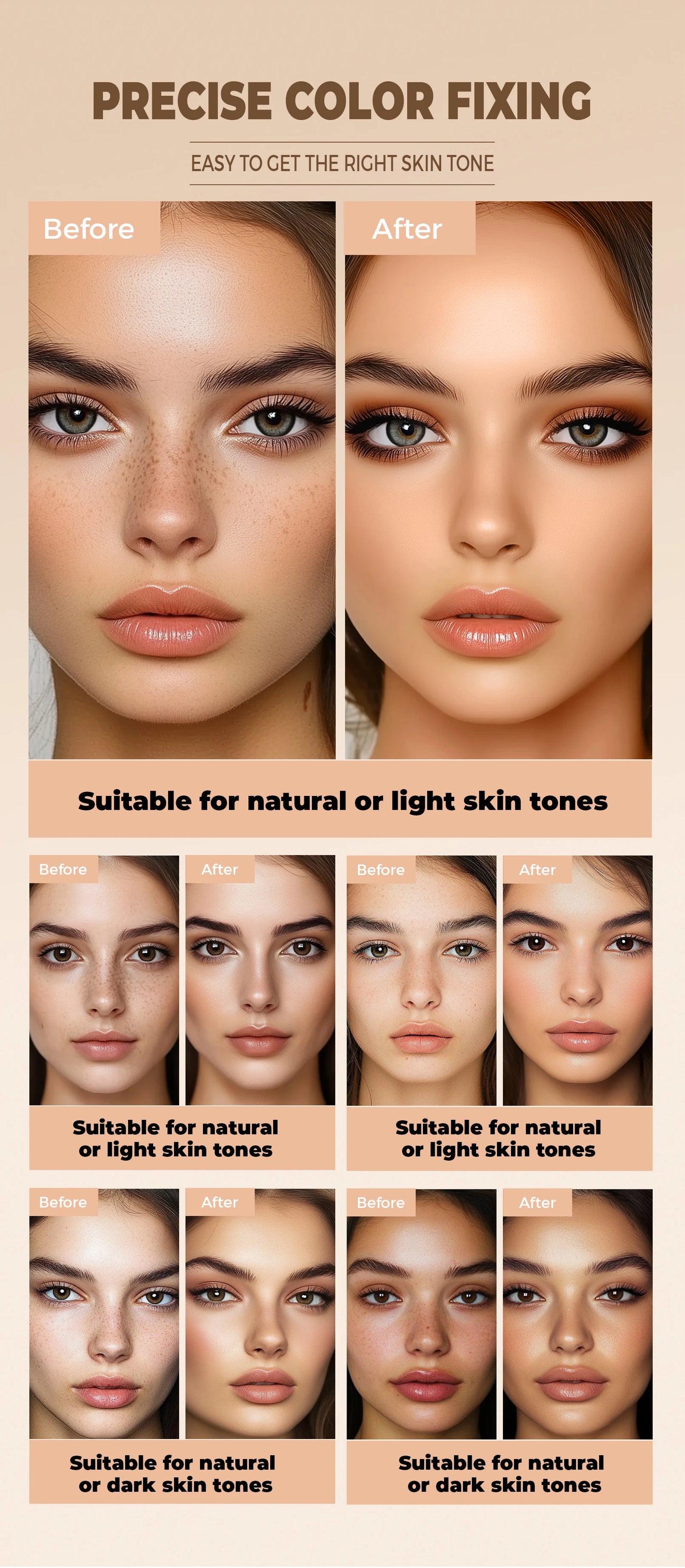 Waterproof Full Coverage Concealer