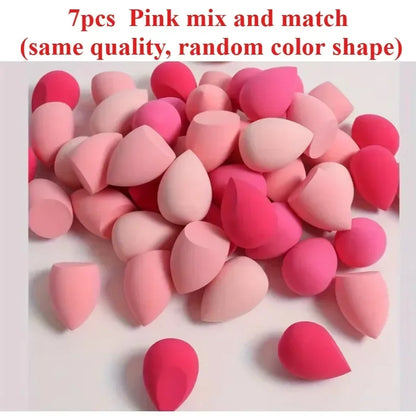 4/7/18piece makeup sponge set