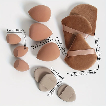 12-Piece All-Purpose Makeup Sponge Set.