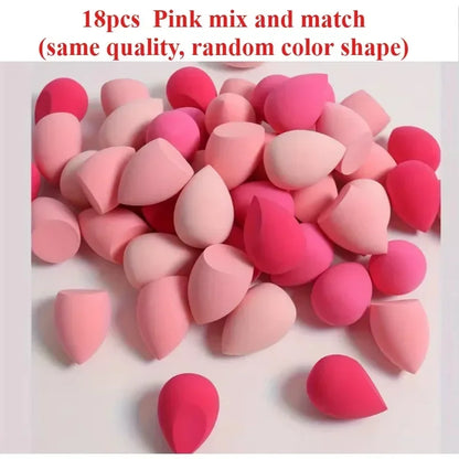 4/7/18piece makeup sponge set