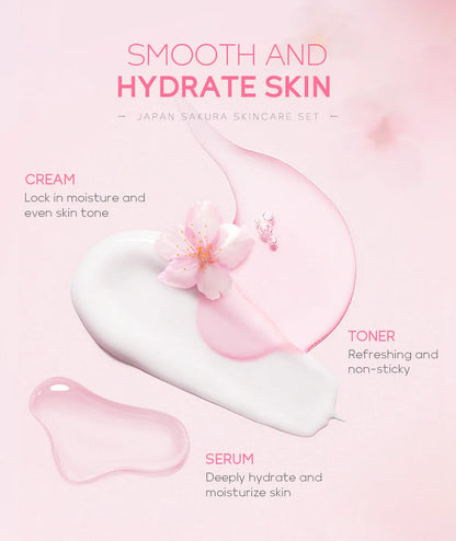 Laikou 6pcs/set Sakura Skin Care Set