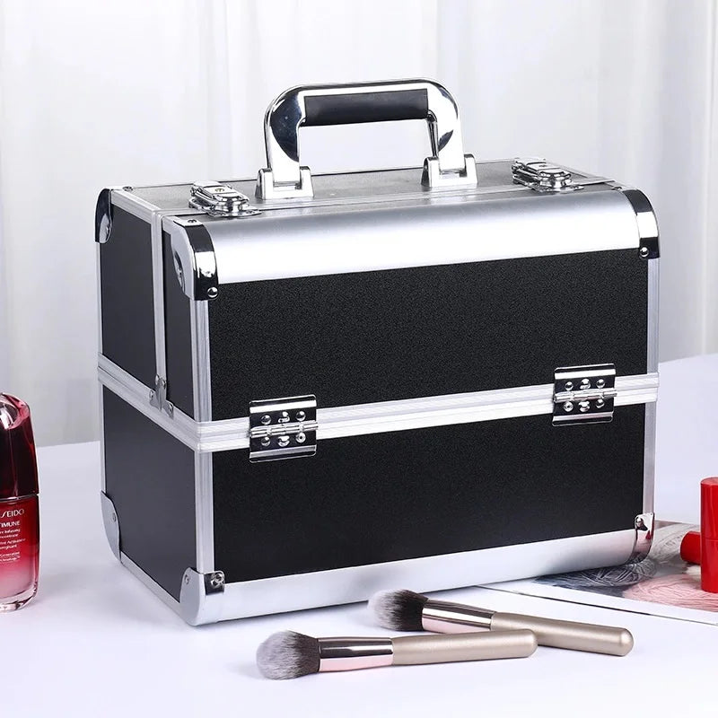 Makeup Train Case Aluminum Alloy