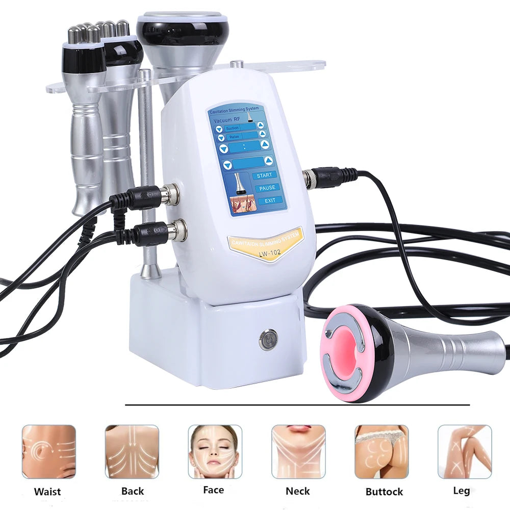 40K Cavitation Machine 4-1 Ultrasonic RF Body Shaping device