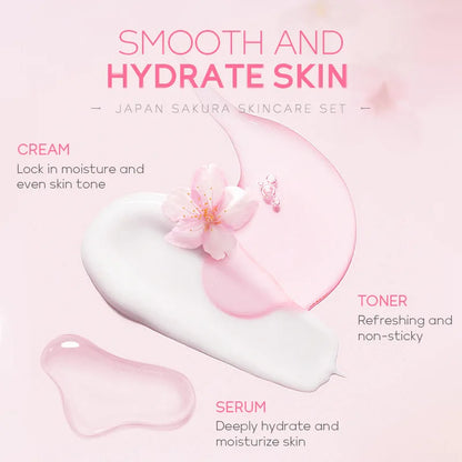 Laikou 6pcs/set Sakura Skin Care Set