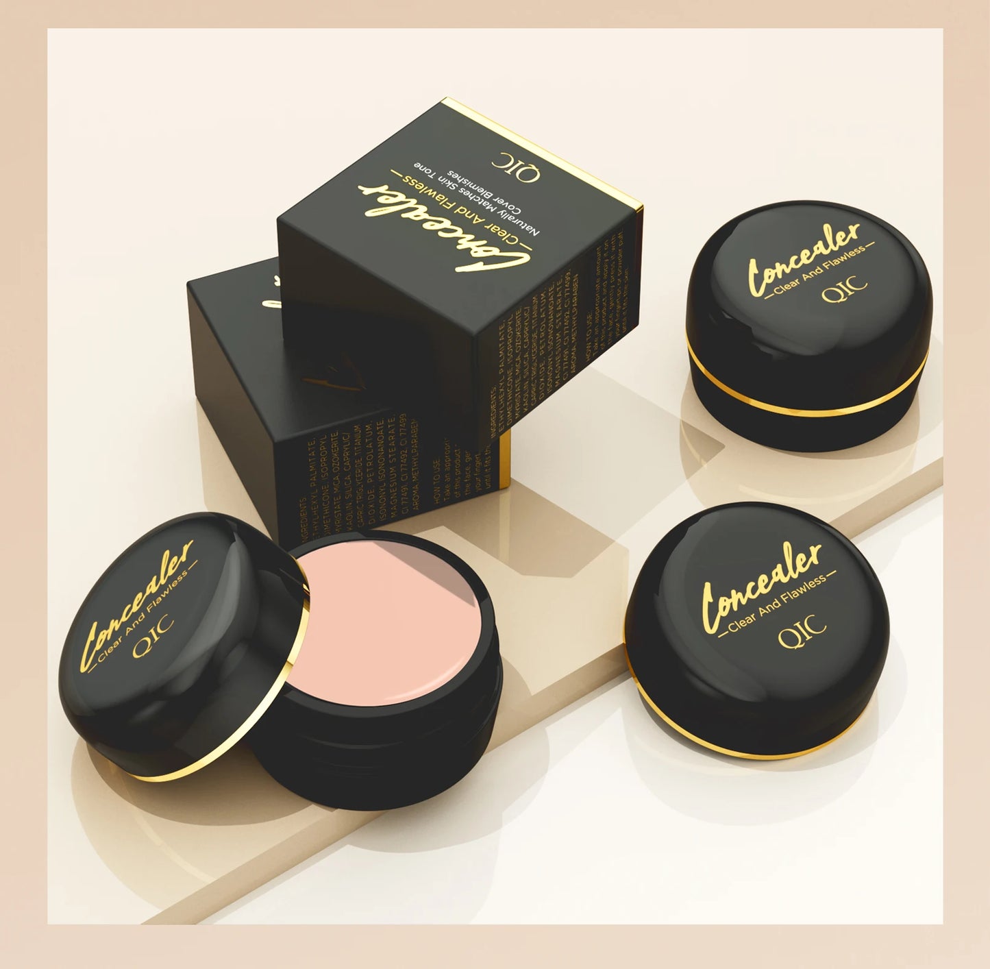 Waterproof Full Coverage Concealer