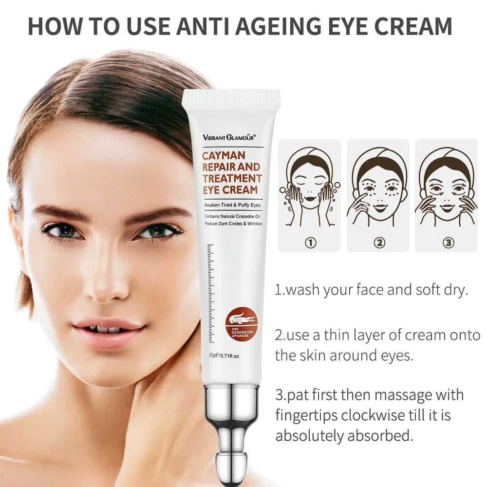 Peptide Collagen Eye Cream – Lightweight Hydrating & Smoothing Under-Eye Treatment