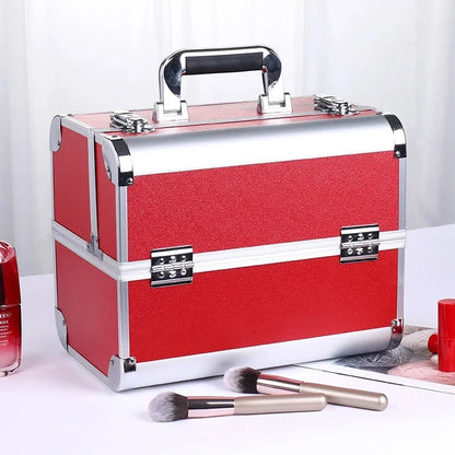 Makeup Train Case Aluminum Alloy