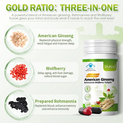 Health Supplement With Astragalus Epimedium Ginseng Extract