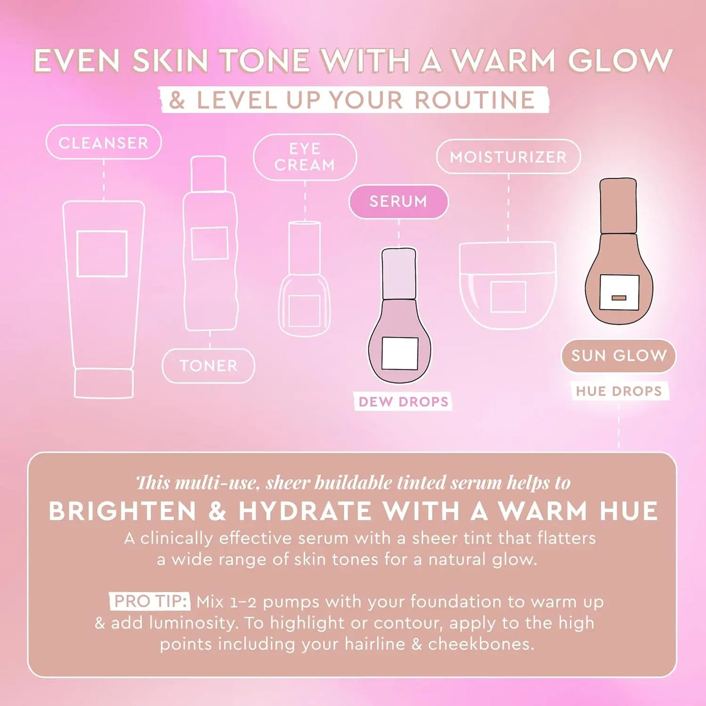 Glow Recipe Hue Drops Tinted Face Serum