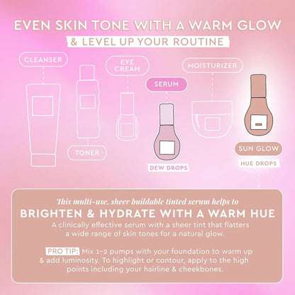 Glow Recipe Hue Drops Tinted Face Serum