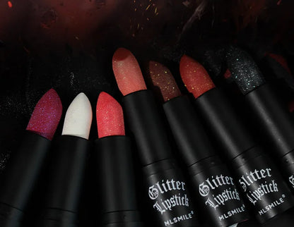 7 Colors Glitter Lipstick Waterproof