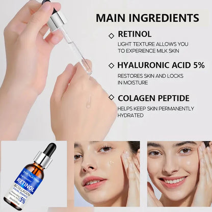 Retinol Cream Serum Combo Set