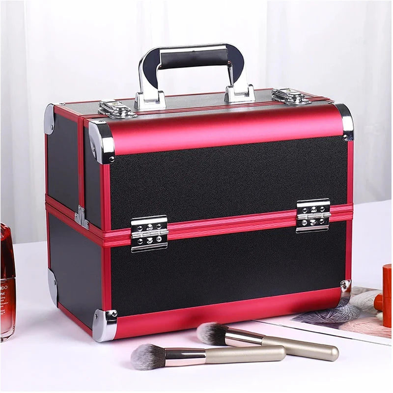 Makeup Train Case Aluminum Alloy