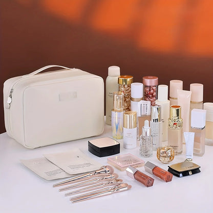 PU Flame Makeup Bag,