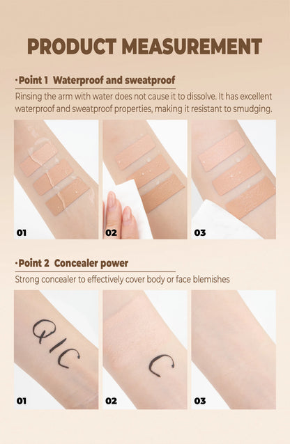 Waterproof Full Coverage Concealer