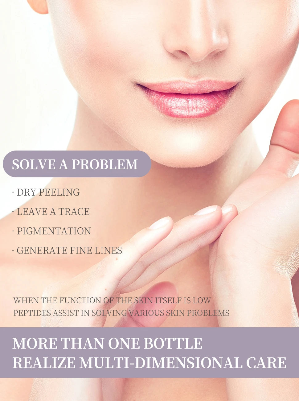 6 Peptide Essence Facial Refreshing Skin Care