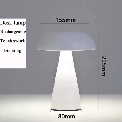 LED Table Lamp Retro Mushroom  Touch Sensor