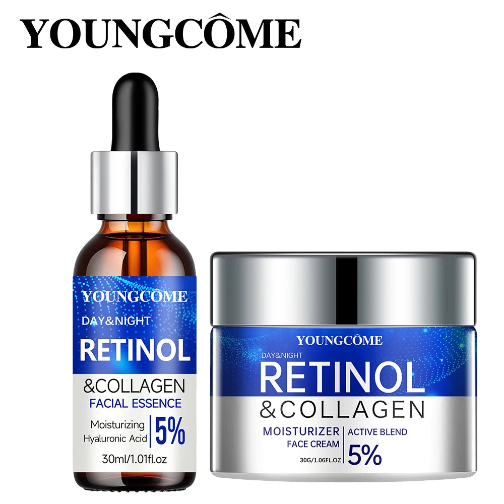 Retinol Cream Serum Combo Set