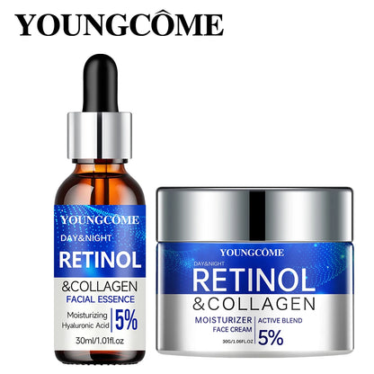 Retinol Cream Serum Combo Set