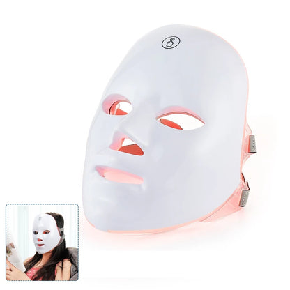 Wireless 7 Colors LED Face Beauty Machine