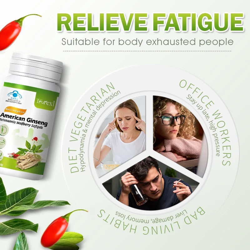 Health Supplement With Astragalus Epimedium Ginseng Extract