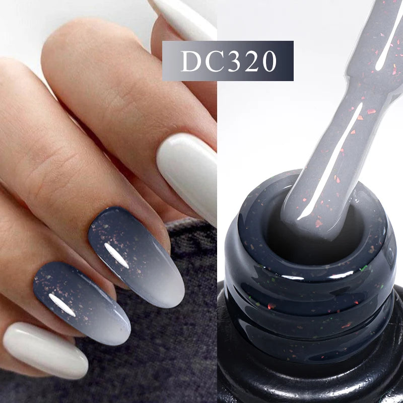 Changing AurorasThermal Rubber Base Gel Nail Polish