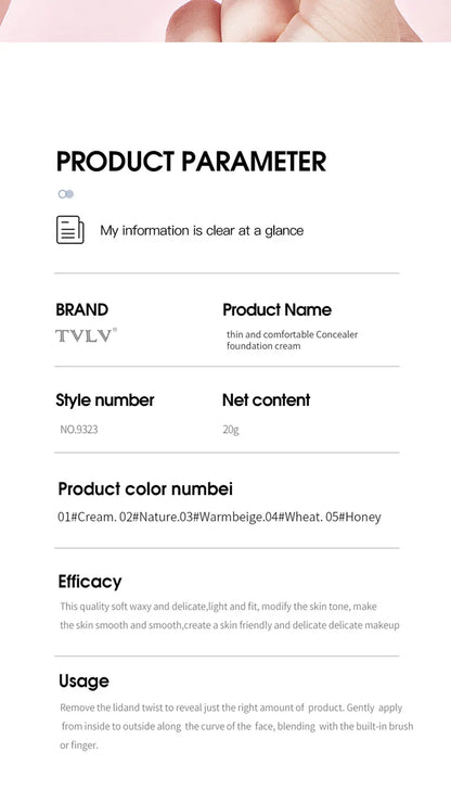 TVLV Concealing Foundation Stick: