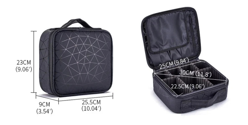 PU Leather Profession Makeup Case