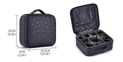 PU Leather Profession Makeup Case