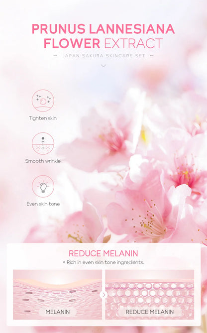 Laikou 6pcs/set Sakura Skin Care Set