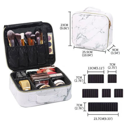 PU Leather Profession Makeup Case