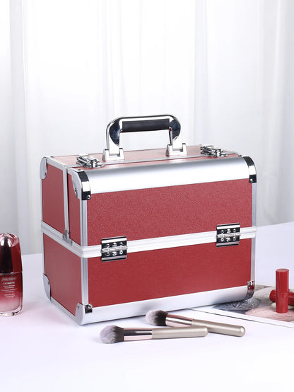 Makeup Train Case Aluminum Alloy