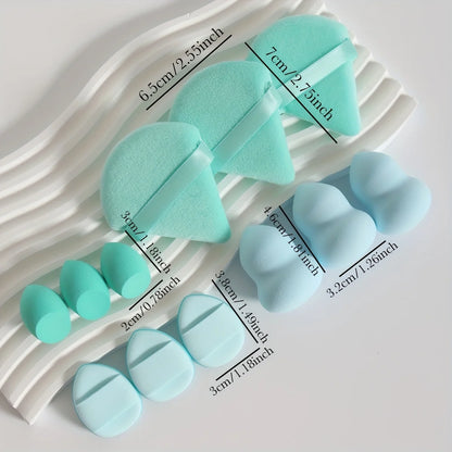 12-Piece All-Purpose Makeup Sponge Set.