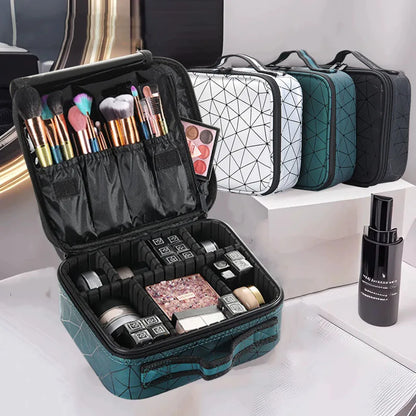 PU Leather Profession Makeup Case
