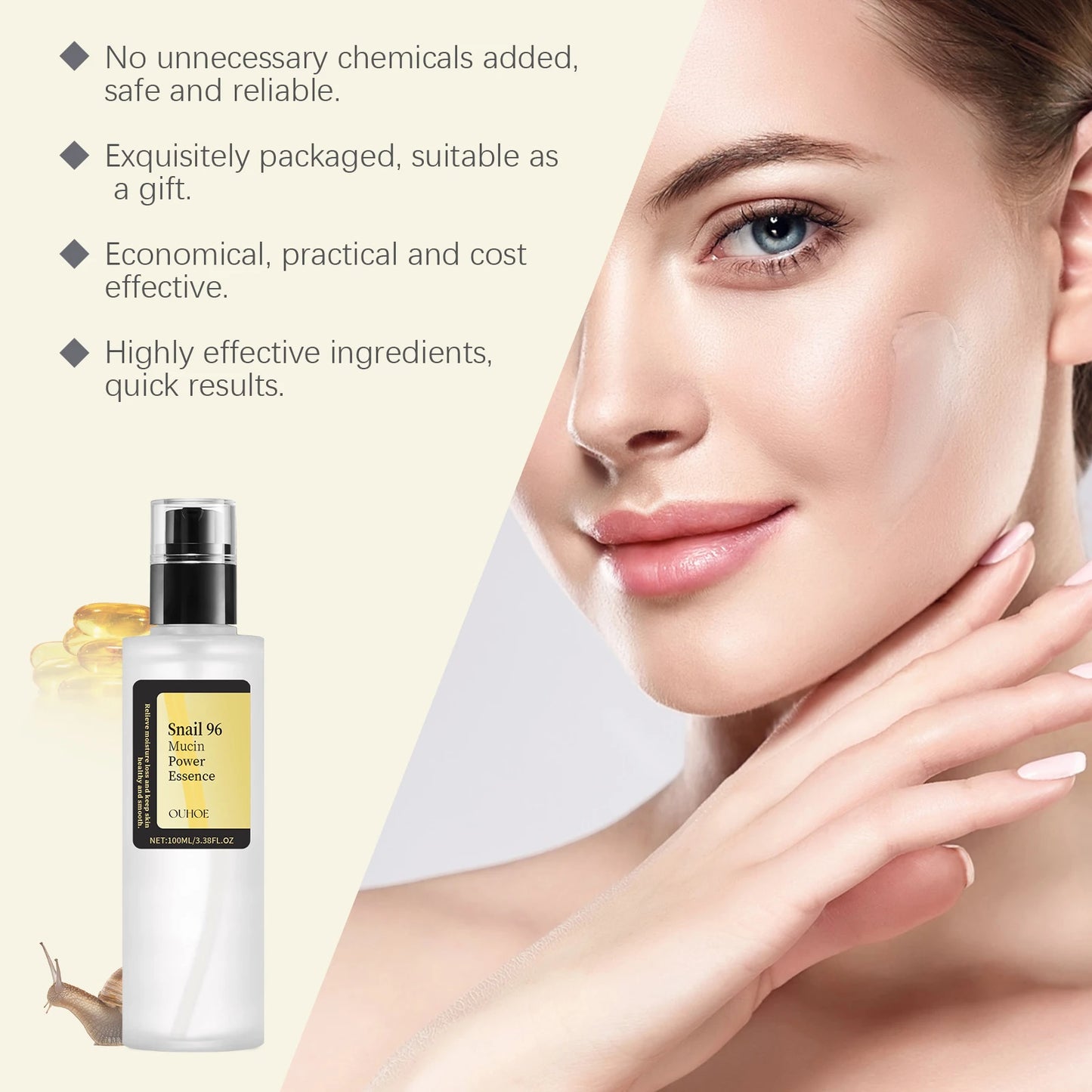 Snail 96 Mucin Power Essence Hydrating Booster