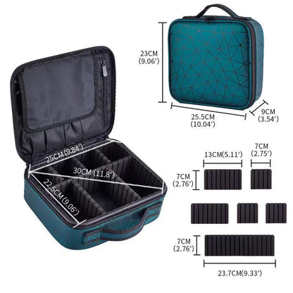 PU Leather Profession Makeup Case