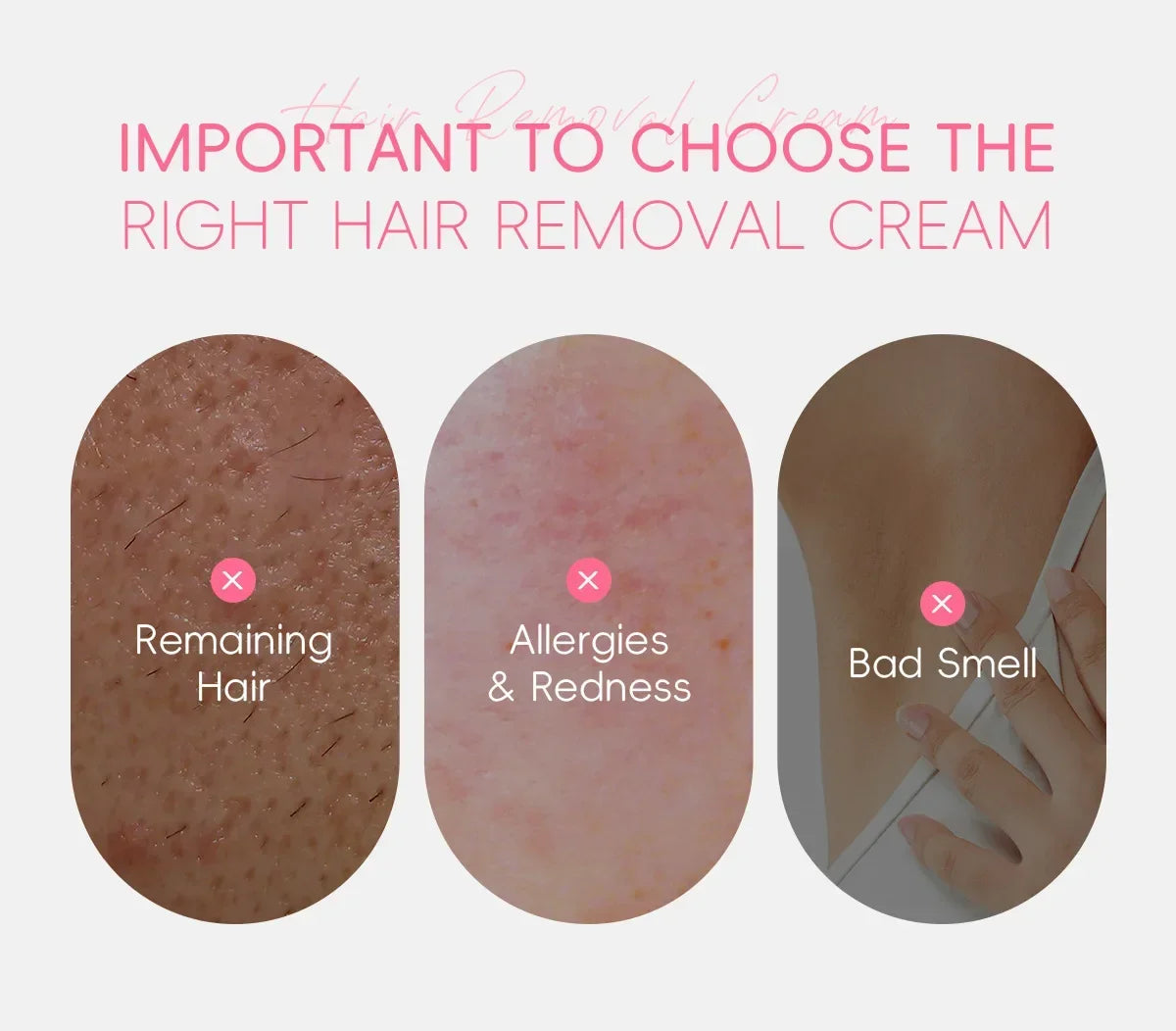 LAIKOU Sensitive Care Hair Removal Cream – Fast & Easy Use (50g)