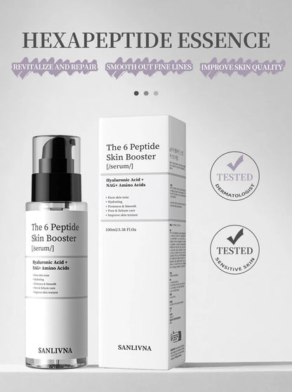 6 Peptide Essence Facial Refreshing Skin Care