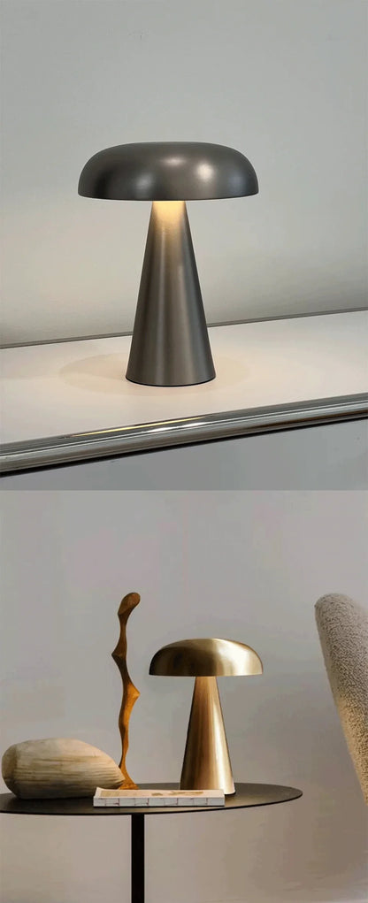 LED Table Lamp Retro Mushroom  Touch Sensor