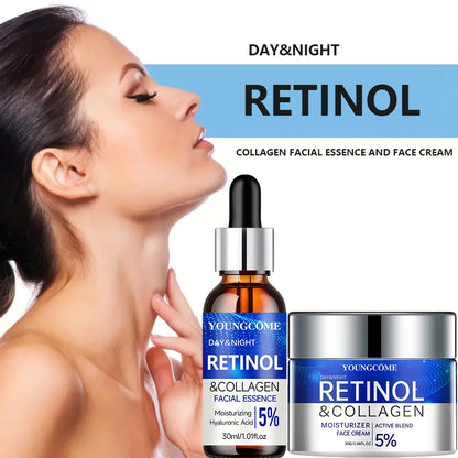 Retinol Cream Serum Combo Set
